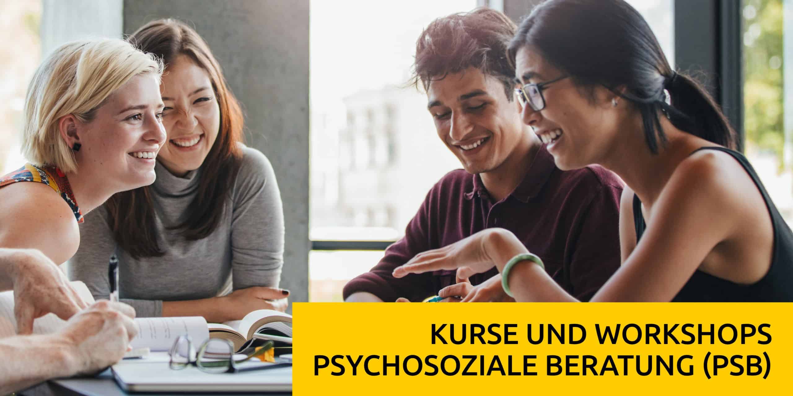 Symbolbild Link zu Kursen & Workshops drr PsychoSozialen Beratung (PSB)