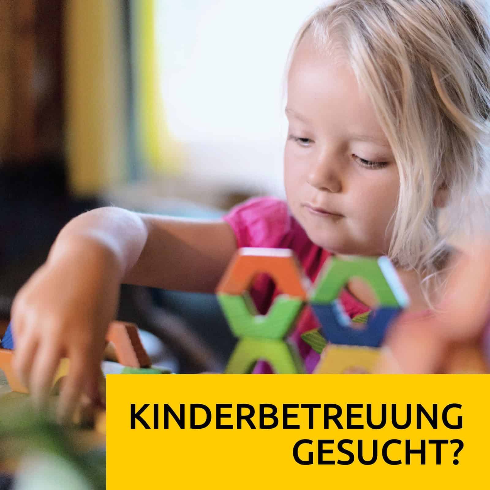 Symbolbild Link zur Kinderbetreuung